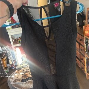 Bebe Black Sleeveless Dress